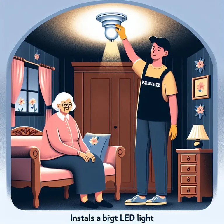 취약계층 LED조명 무상교체 에너지복지 지원